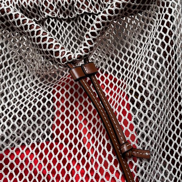 ZARA Fisherman Bucket Bag Orange - Picture 6 of 8